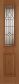 External Oak Derby RM1S Leaded Glass Sidelight 44x1981x457mm