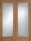 External Oak Pattern 20 Pair 44x1981x1220mm