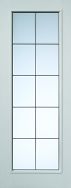 JB Kind Decima White Glazed Door