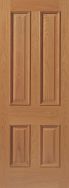 JB Kind E14M Prefinished Oak Door